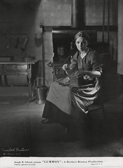 Winifred Westover, Publicity Portrait, on-set of the Film, "Lummox", United Artists, 1930