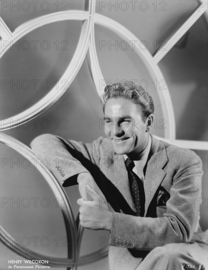 Actor Henry Wilcoxon, Publicity Portrait, Paramount Pictures, 1930's