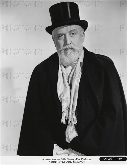 Monty Woolley, Publicity Portrait in Formal Attire for the Film, "Irish Eyes are Smiling", 20th Century Fox, 1944