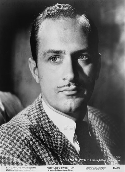 Keenan Wynn, Publicity Portrait for the Film, "Neptune's Daughter", MGM, 1949