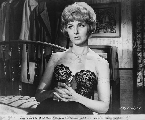 Joanne Woodward, Publicity Portrait, on-set of the Film, "Paris Blues", United Artists, 1961