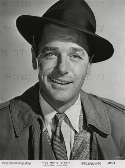 Gig Young, Publicity Portrait for the Film, "Too Young to Kiss", MGM, 1951