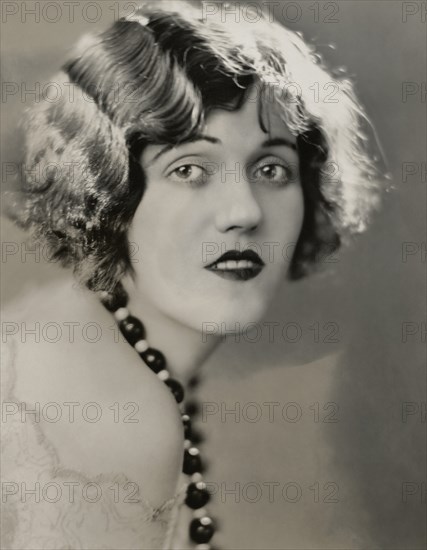 Silent Film Actress Zalla Zarana, born Rozalija Srsen in Zuzemberk, Slovenia, Publicity Portrait, 1920's