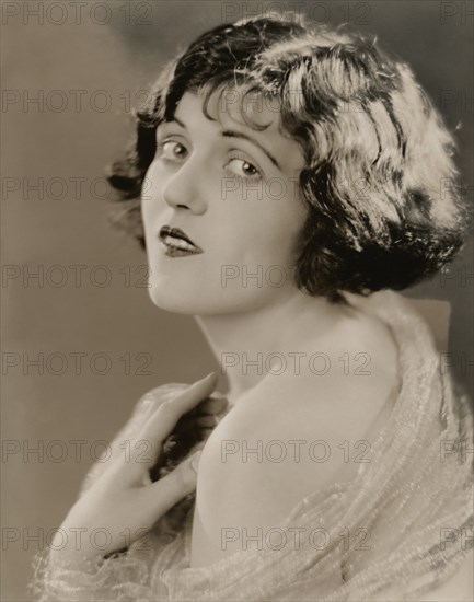 Silent Film Actress Zalla Zarana, born Rozalija Srsen in Zuzemberk, Slovenia, Publicity Portrait, 1920's