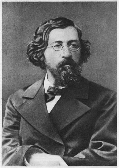 Nikolay Chernyshevsky (1828-89), Russian Socialist, Writer and Philosopher, Head and Shoulders Portrait