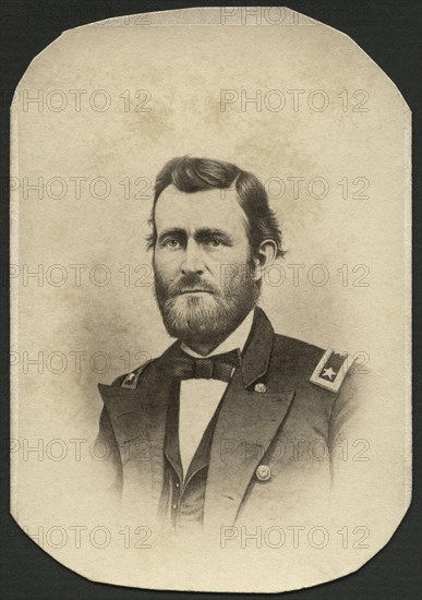 Ulysses S. Grant (1822-1885), 18th President of the United States, Portrait by Joseph Ward, late 1860's