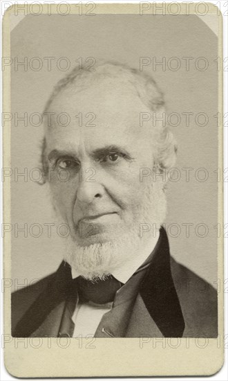 John Greenleaf Whittier (1807-92), American Quaker Poet and Abolitionist, Portrait, Sarony & Co., 1870