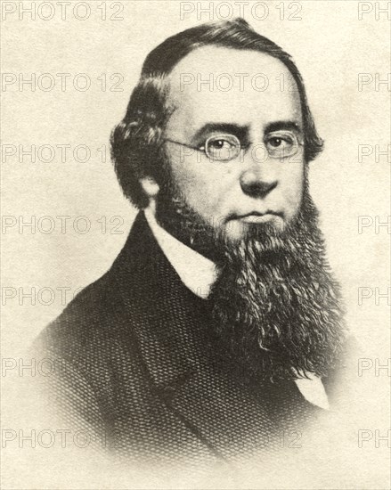 Edwin McMasters Stanton (1814-69), American Lawyer and Politician, Served as Secretary of War under U.S. President Abraham Lincoln during the American Civil War, Portrait,
