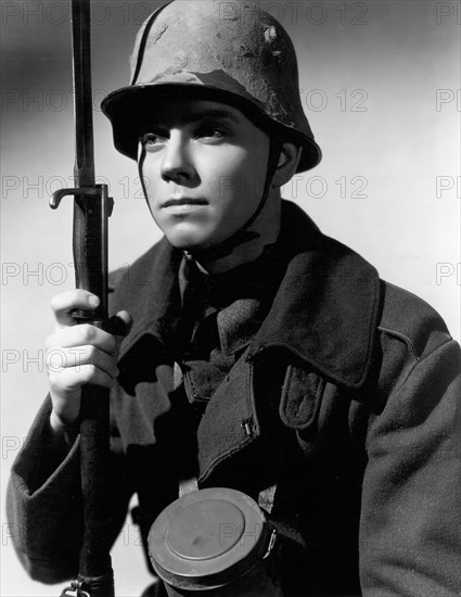 Gene Garrick, Publicity Portrait for the Film, "The Road Back", Universal Pictures, 1937