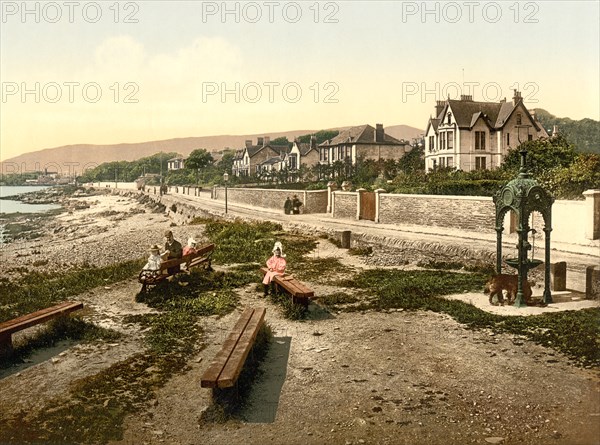 Kirn, Scotland, UK, Photochrome Print, Detroit Publishing Company, 1905