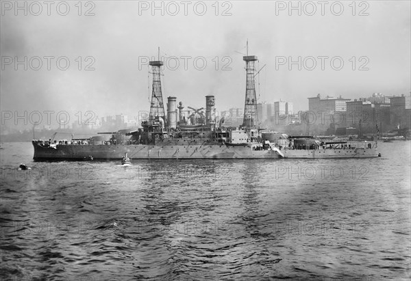 USS South Carolina, Bain News Service, 1910