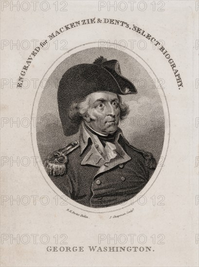George Washington, Engraved for Mackenzie & Dent's Select Biography