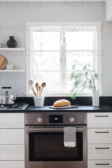 Simple White Kitchen