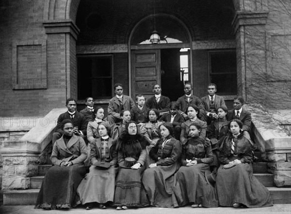 Junior Preparatory Class, Fisk University, Nashville, Tennessee, USA, 1899