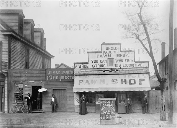 Uncle Paul's Pawn Shop, Augusta, Georgia, USA, 1899
