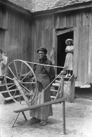 Former Slave Lucindy Lawrence Jurdon, Age 79, Alabama, USA, from Federal Writer's Project, Born in Slavery: Slave Narratives, United States Work Projects Administration, 1936