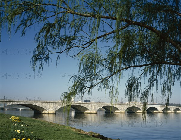 Arlington Memorial Bridge, Washington DC, USA, by Carol M. Highsmith, 1946