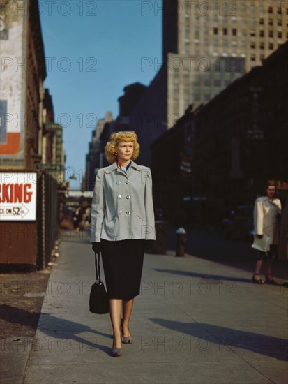 Portrait of Dottie Reid, New York City, New York, USA, William P. Gottlieb Collection, 1948