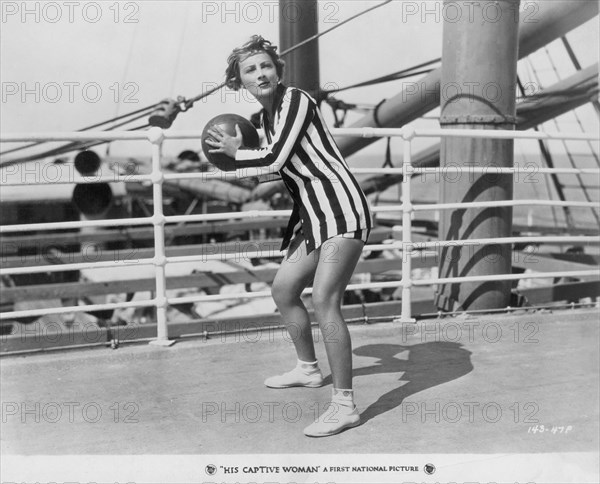 Actress Dorothy Mackaill, Publicity Portrait for the Film, "His Captive Woman", First National Pictures, 1929