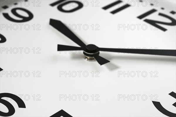 Face of a Clock Close-up