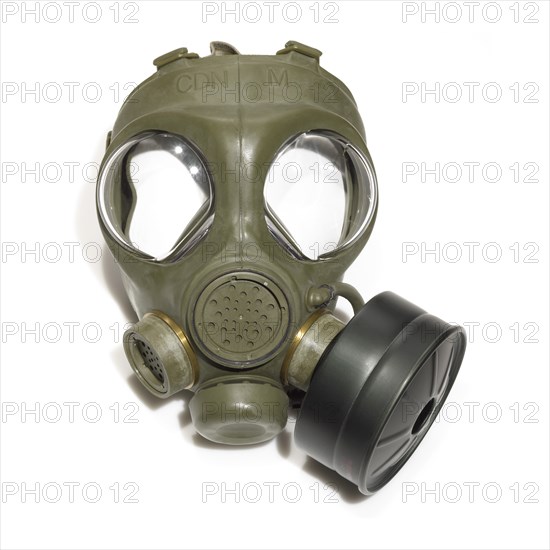 Green Gas Mask