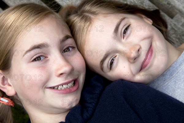 Two Smiling Girls