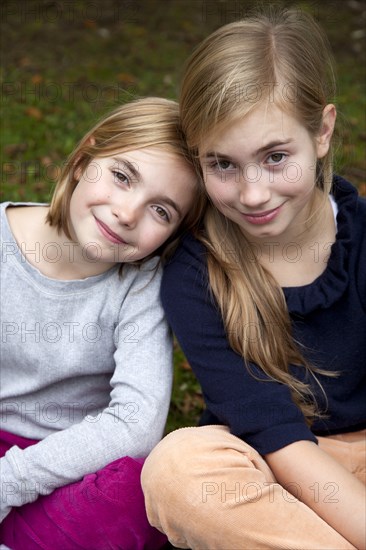 Two Smiling Girls