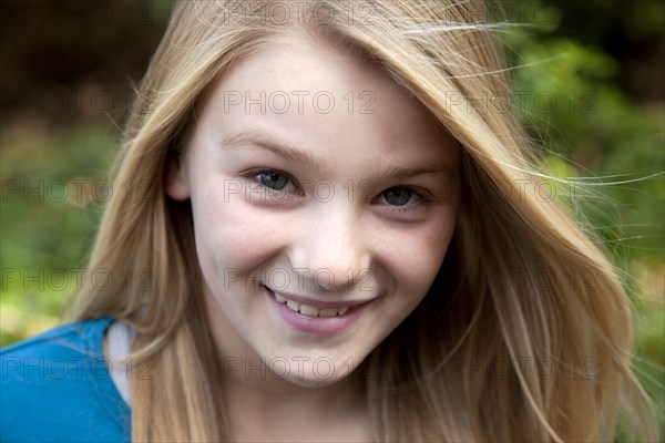 Smiling Blonde Girl