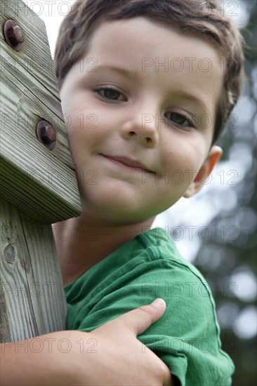 Smiling Young Boy Portrait