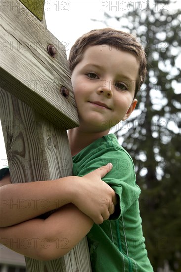 Smiling Young Boy Portrait