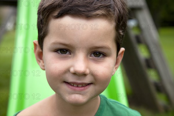 Smiling Young Boy Portrait