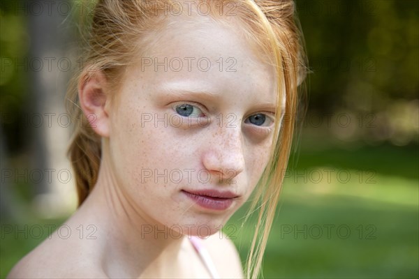 Confident Young Girl, Portrait