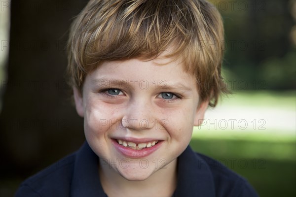 Smiling Blonde Boy