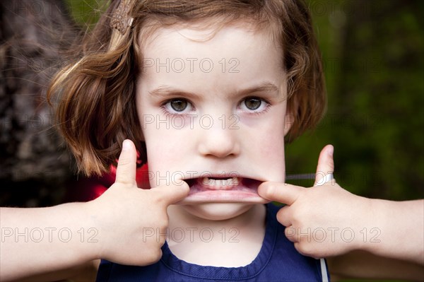 Girl Making Funny Face