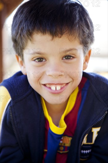 Smiling Young Boy