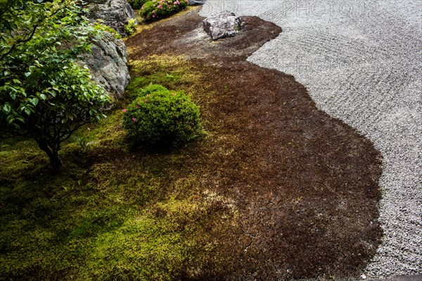 Zen Rock Garden, Nanzen-ji Temple, Kyoto, Japan