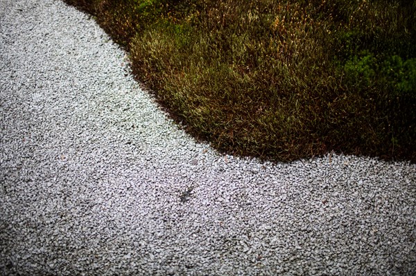 Zen Rock Garden, Close Up Detail, Nanzen-Ji Temple, Kyoto, Japan