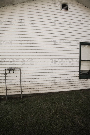 Side of Old White House, Detail, Grafton, Illinois, USA