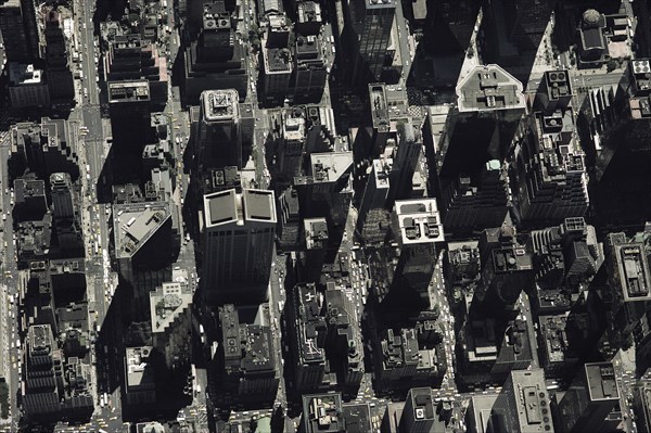 Midtown Manhattan, New York City, New York, USA, High Angle View