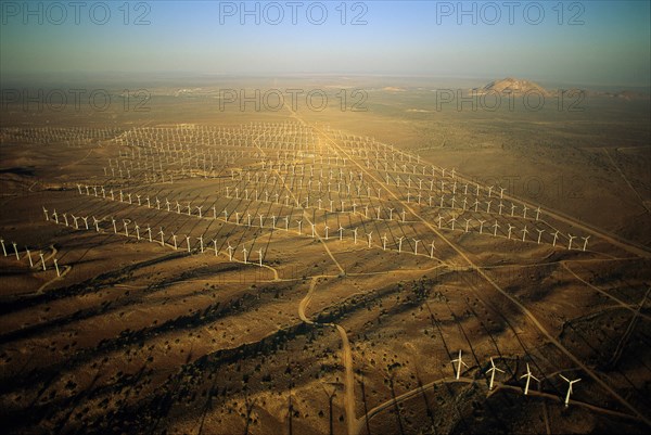 Windmill Farms II, High Angle View