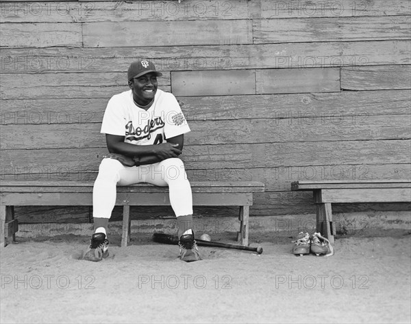 Baseball Player Sitting