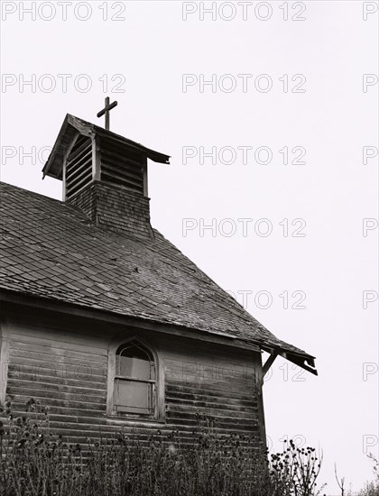 Old Church and Sky