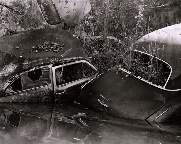 Old Cars in Water