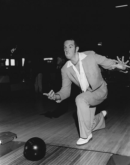 Man Bowling