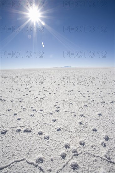 Bright Sunlight Above Salt Flats 2