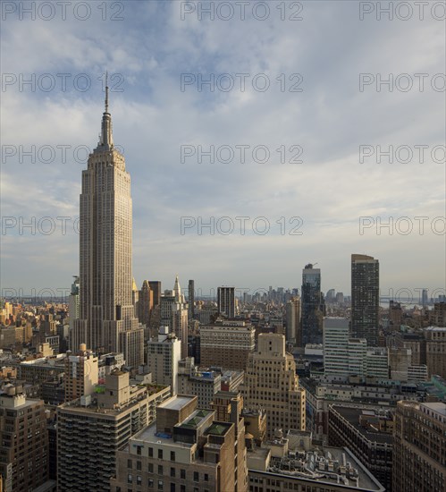Empire State Building and Skyline, New York City, USA