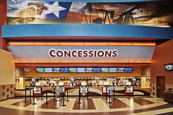 Movie Theater Concessions Stand