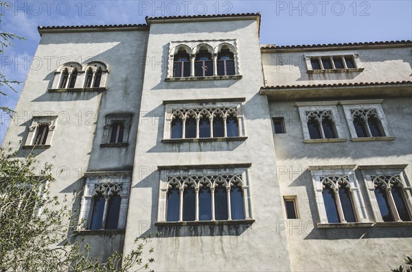 Heart Castle Detail, San Simeon, California, USA