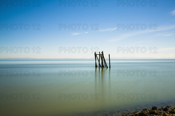 Seascape With Old Dock