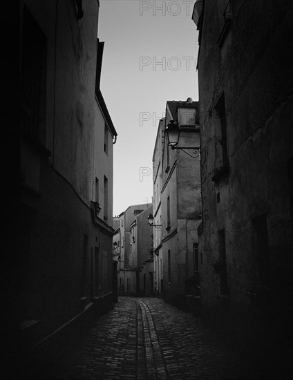 Quaint Alley, Paris, France